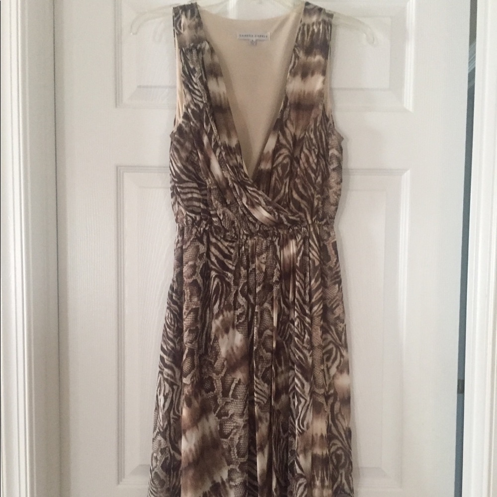 Animal print dress